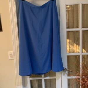 New skirt Blue 100% polyester